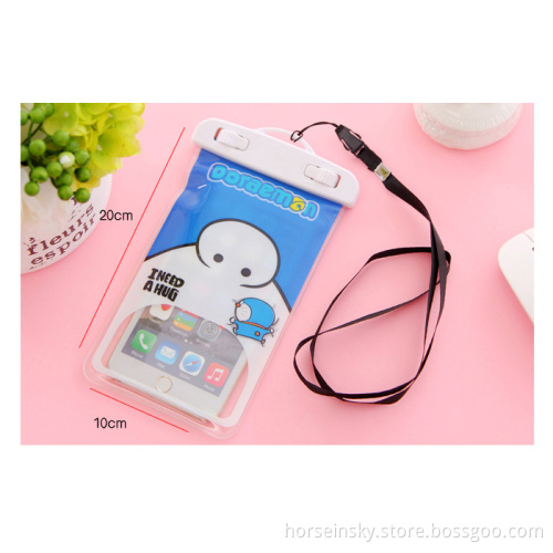High quality Clear Waterproof Pouch Bag Dry Case Cover For All Cell Phone Camera Mobile phone waterproof Cover